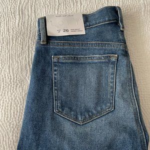 Loft High Waist Skinny Ankle Jean size 2P/26